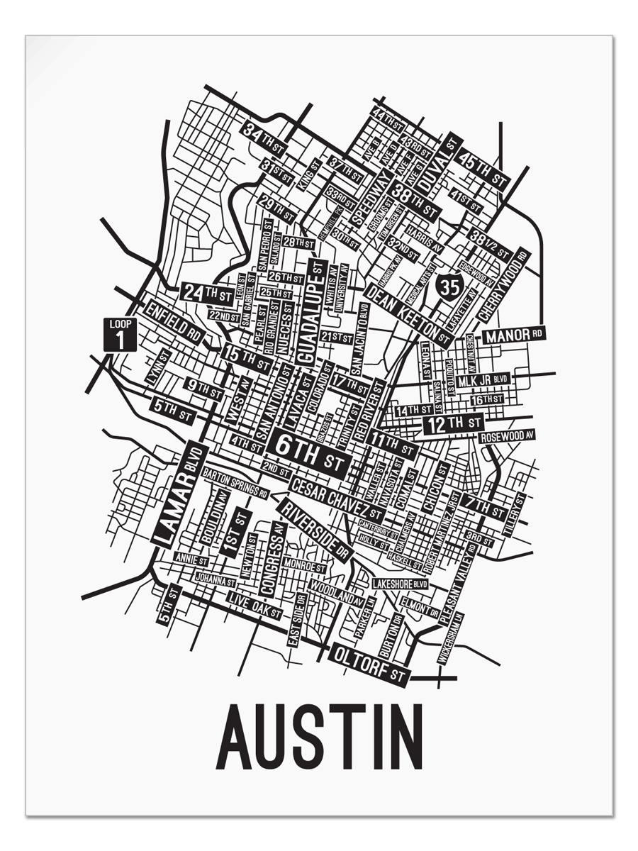 Printable Map Of Austin Texas And Surrounding Cities Map Of Texas