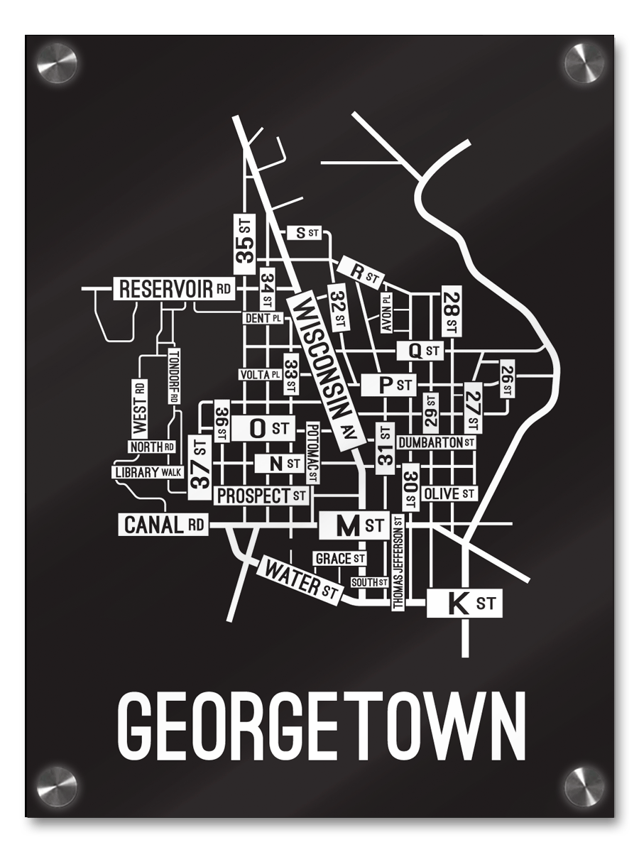 Georgetown Tourist Map