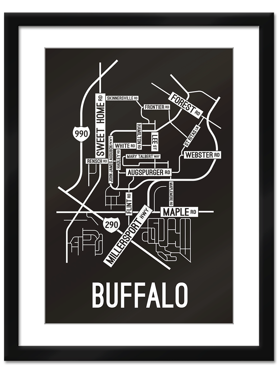 Buffalo, New York Street Map