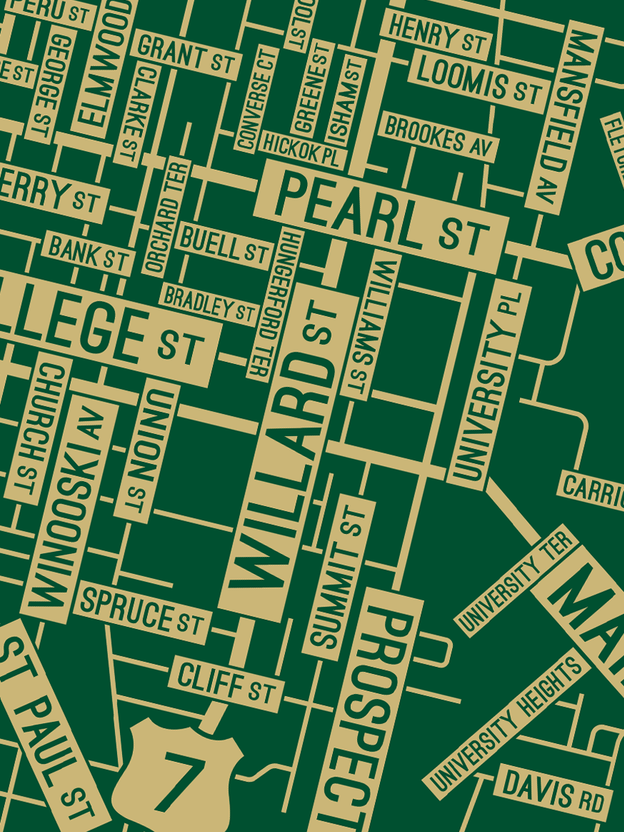 Burlington, Vermont Street Map