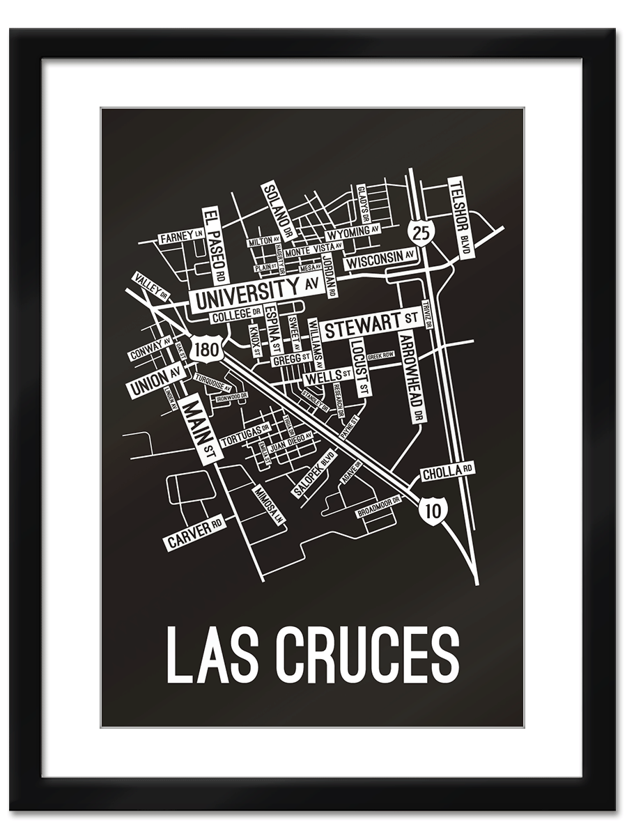 Las Cruces, New Mexico Street Map