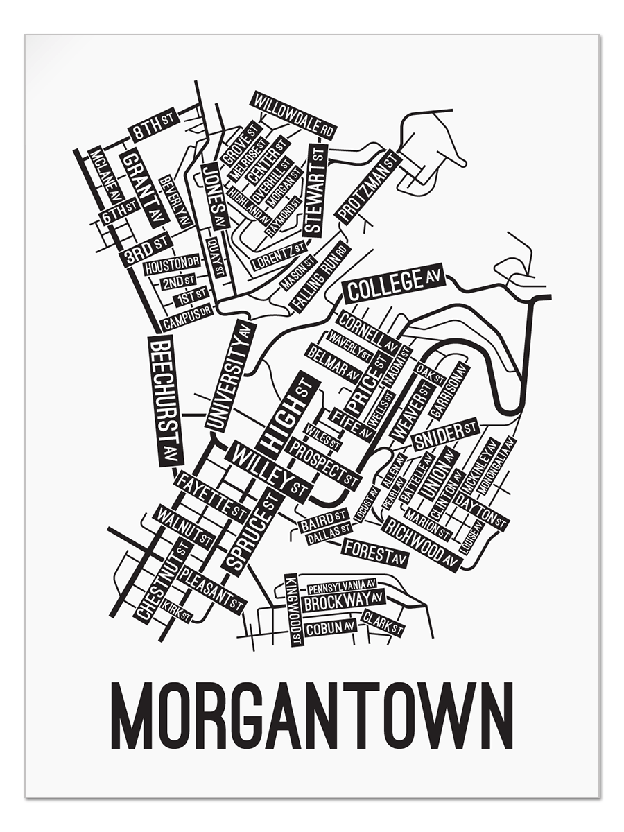 Map Of Morgantown Wv Area map-of-morgantown-wv-area