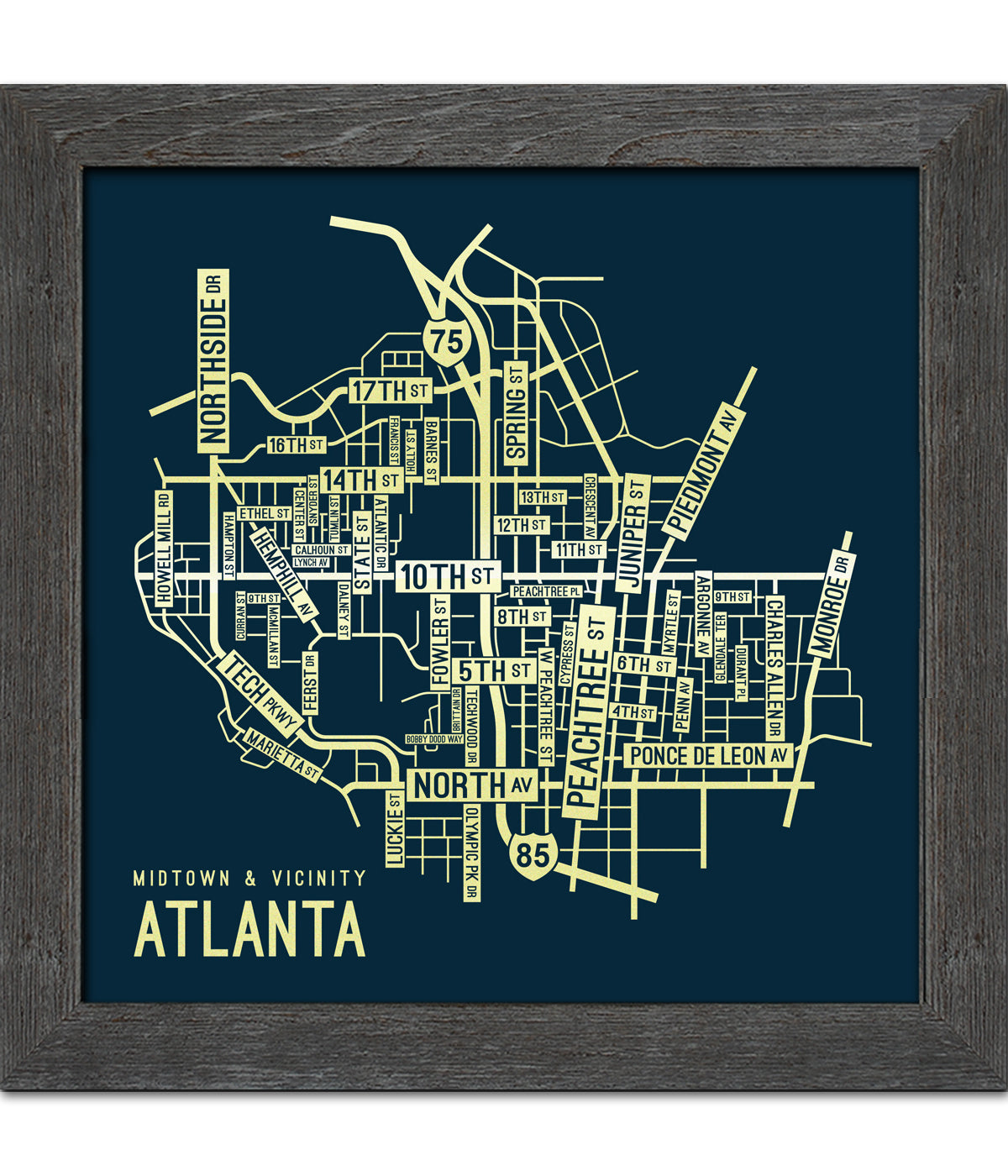 Peach Streets – mapping atlanta