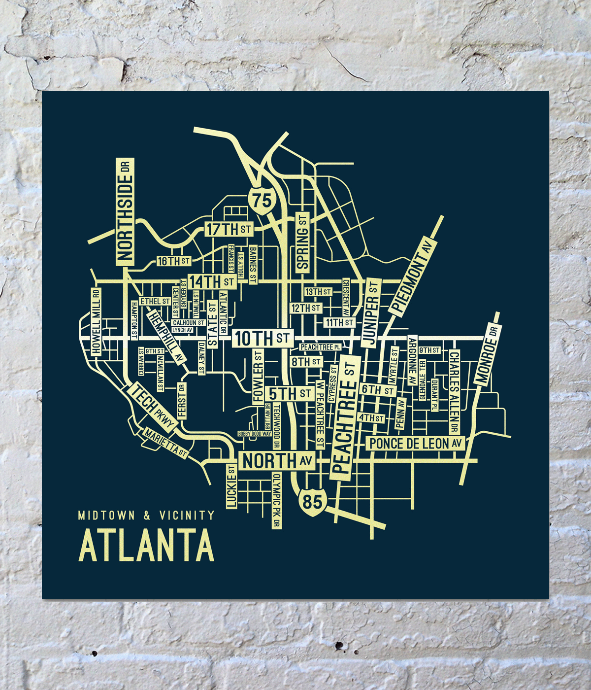 Peach Streets – mapping atlanta