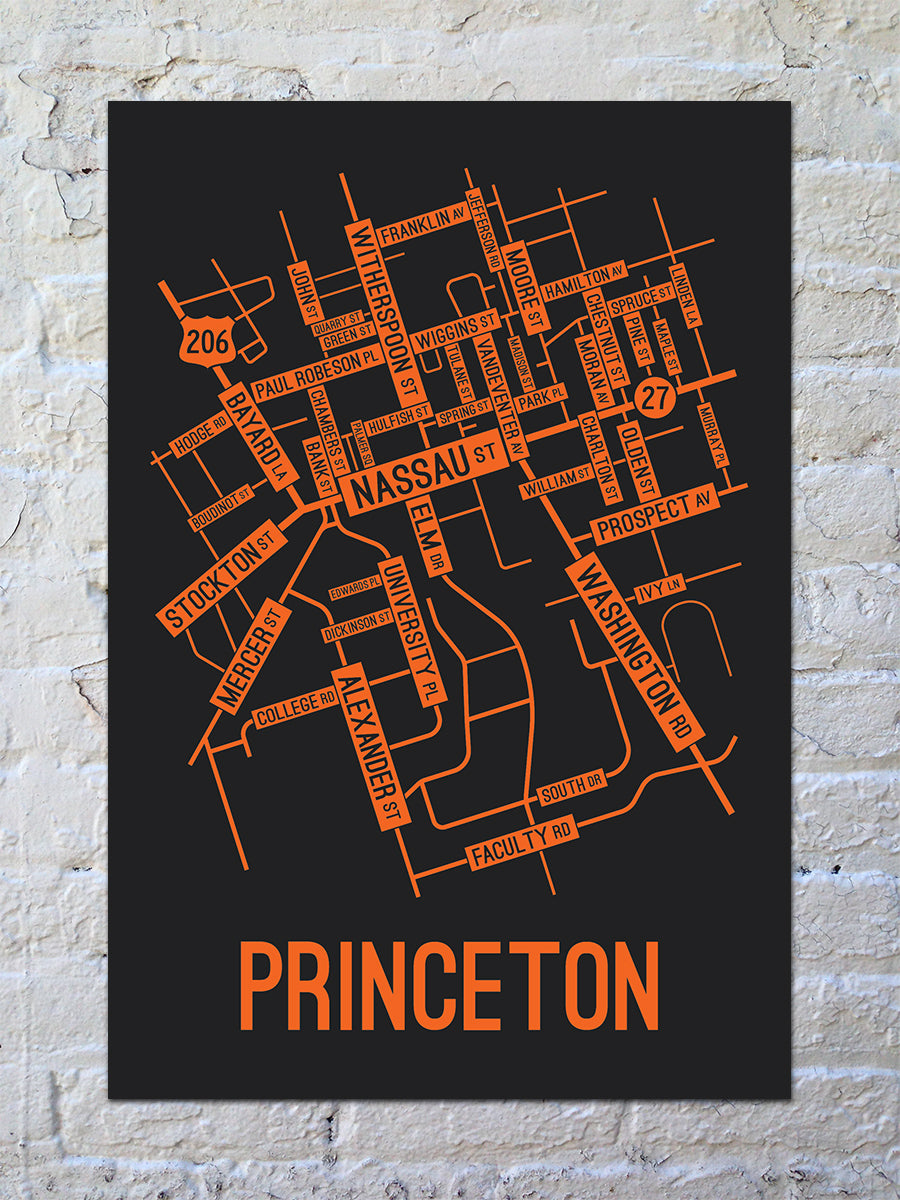 Princeton University Map