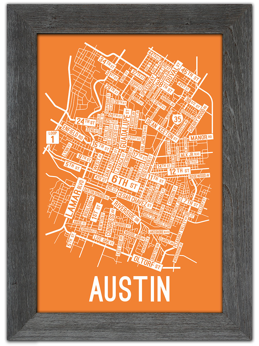 Printable Map Of Texas Austin